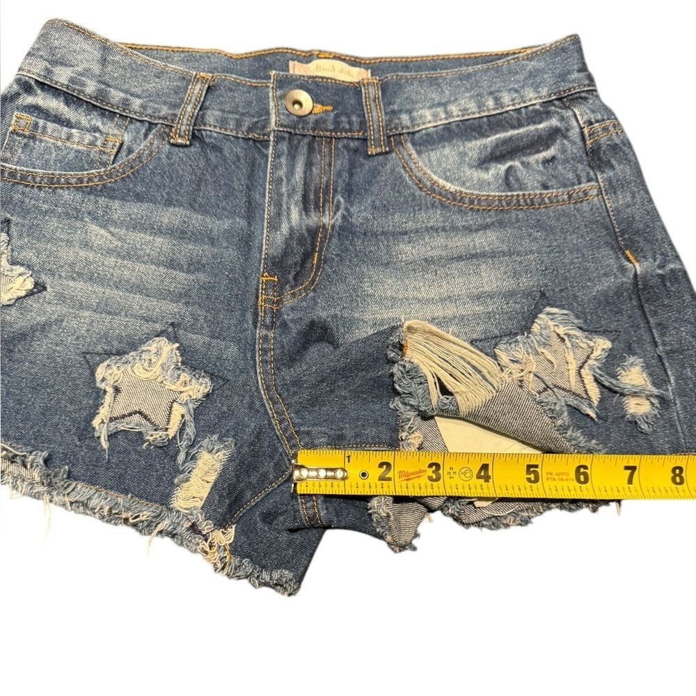 Altar’d State Denim Star Shorts - Picture 7 of 10